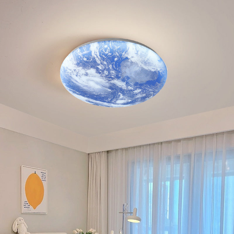 Lunaro Houten LED Plafondlamp