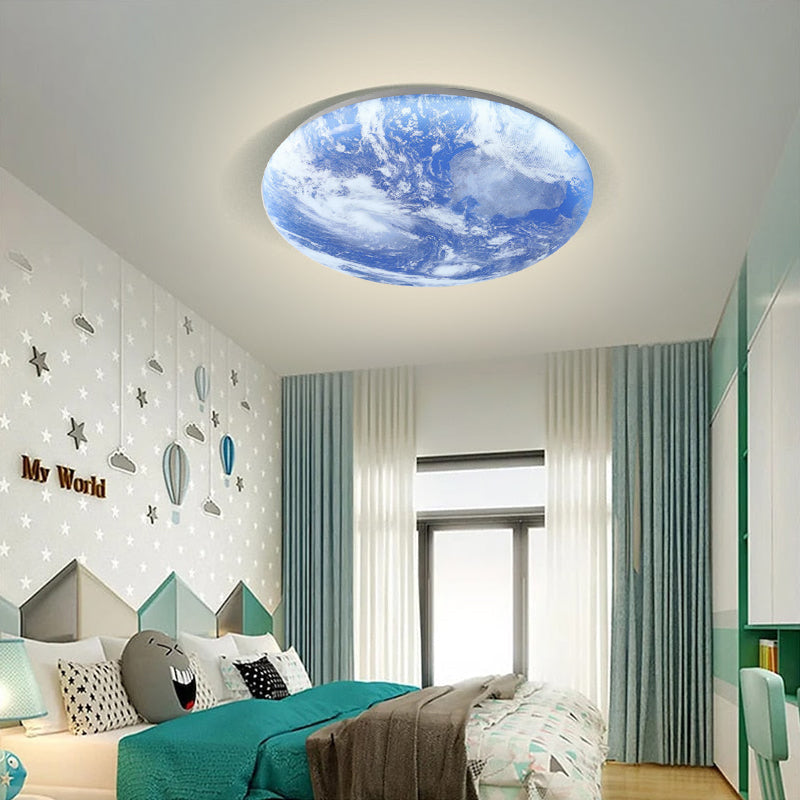 Lunaro Houten LED Plafondlamp