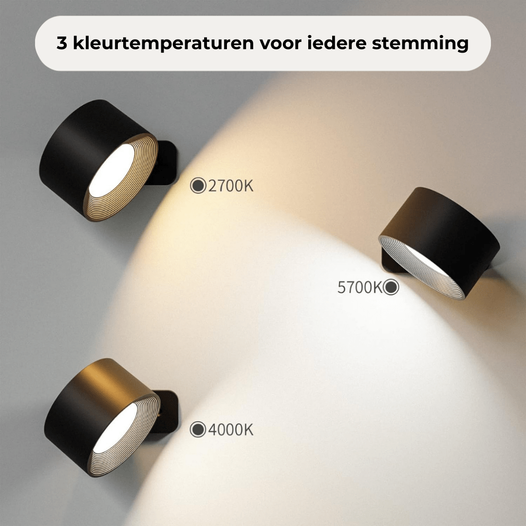 LumaSphere draadloze wandlamp