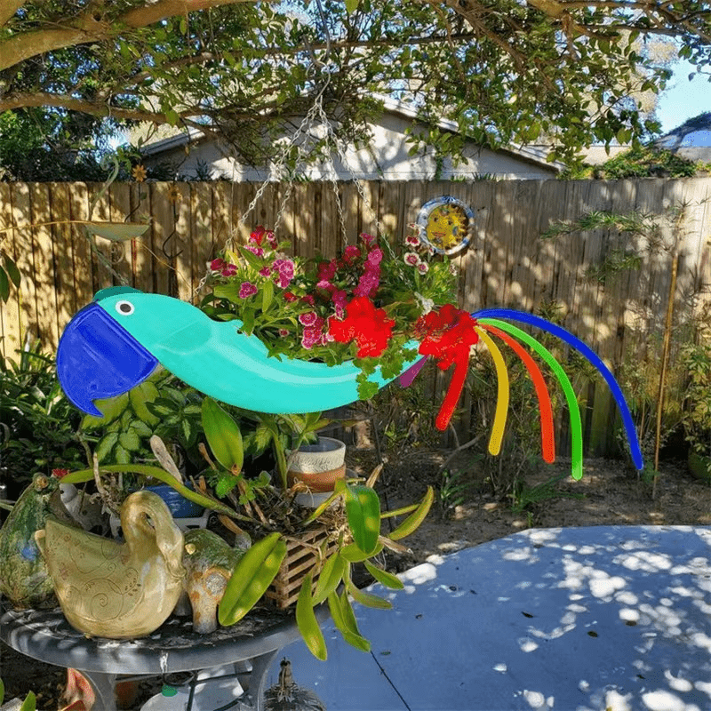 Hangende plantenschaal in vogeldesign