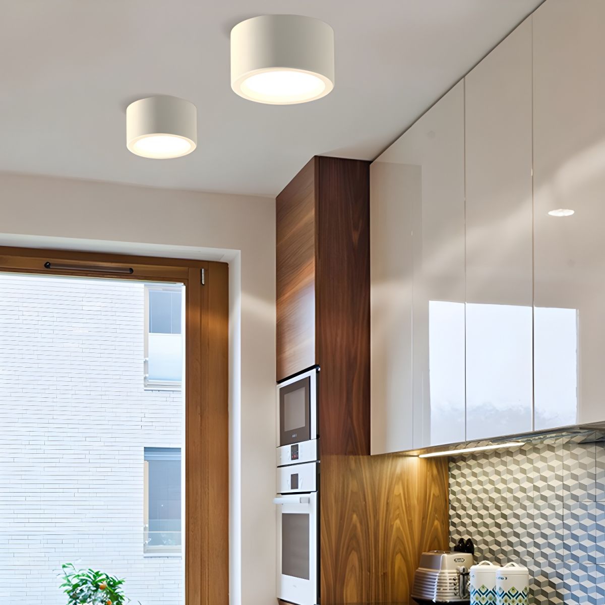 LumiGlow ronde opbouw plafondlamp