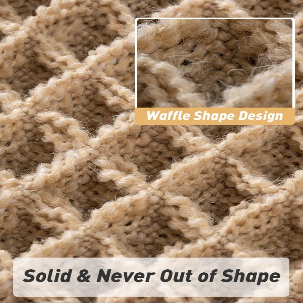 LuxeWeave wafelstructuur badmat
