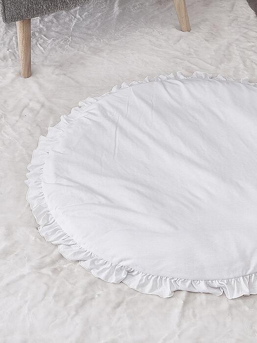 Zachte Baby Speelmat met Ruffle Rand