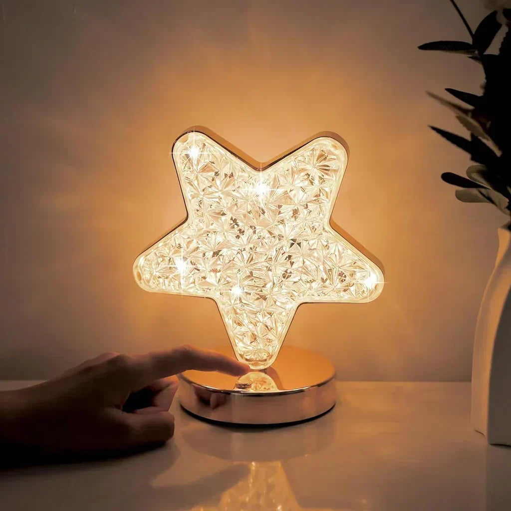 Kristallen Dimbare LED Tafellamp