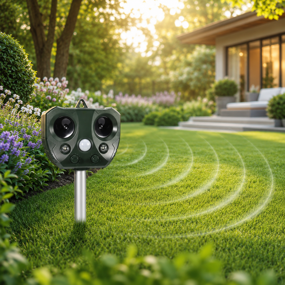 Solar Dierenverjager met PIR-Sensor