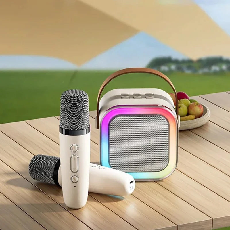 Mini draagbare karaoke set