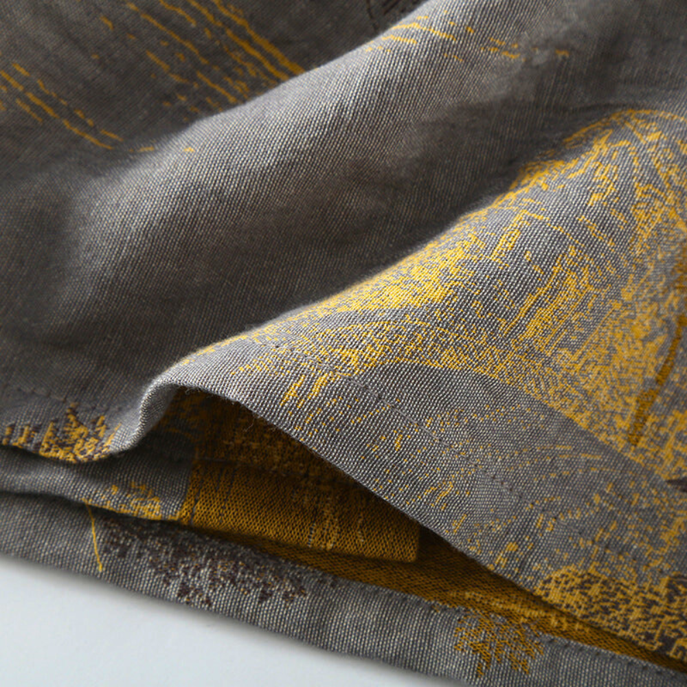 Luxe katoenen kimono badjas