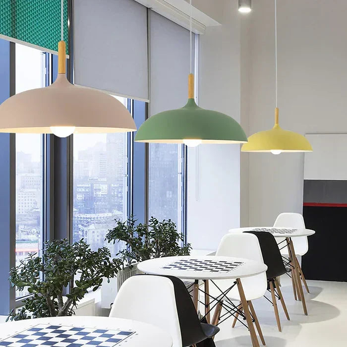 ScandiLuxe houten plafondlamp