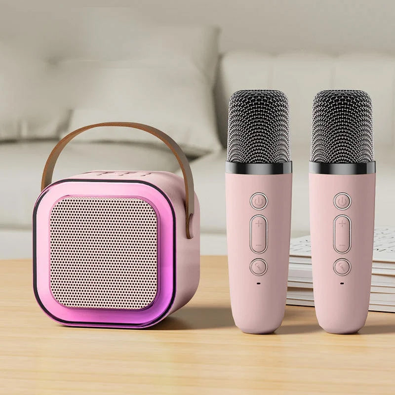 Mini draagbare karaoke set
