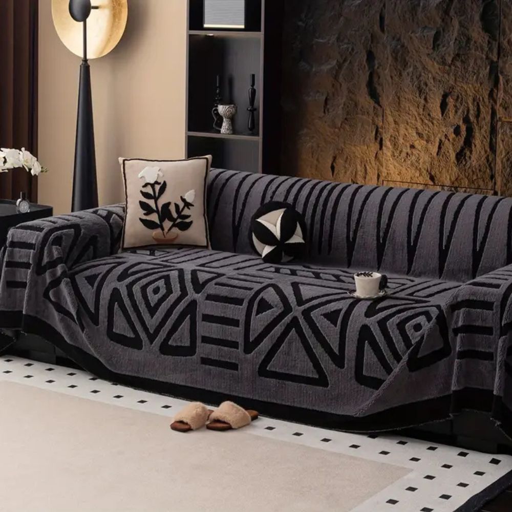 Antislip Jacquard Bankcover