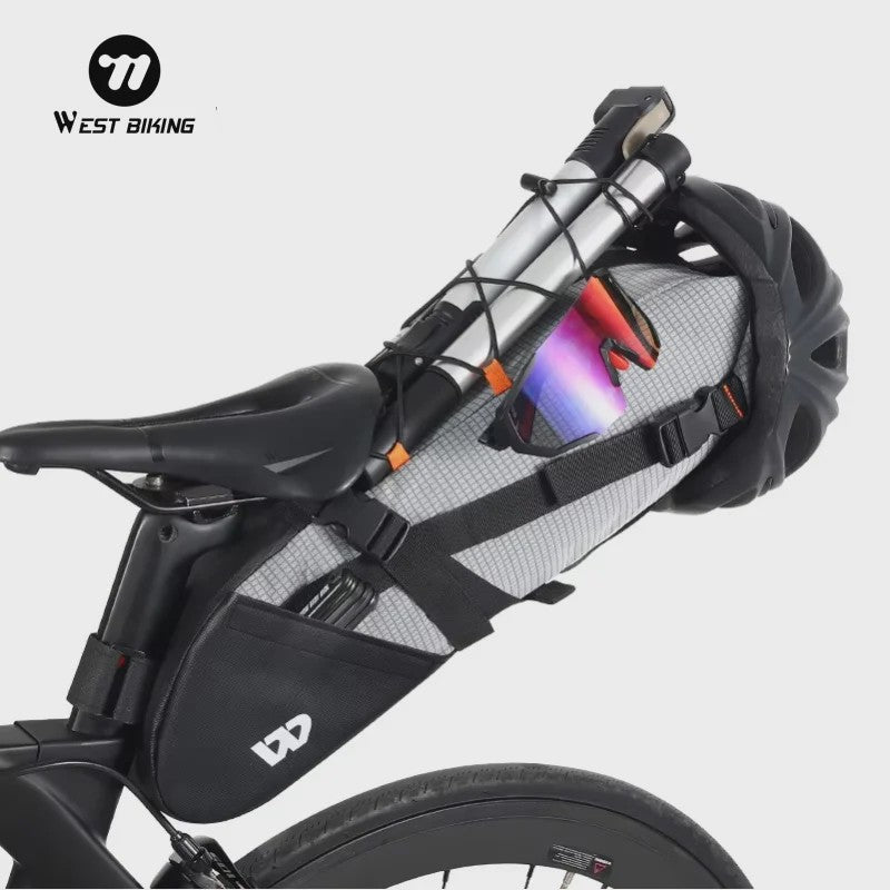 Waterdichte Fietszadel Tas 10L