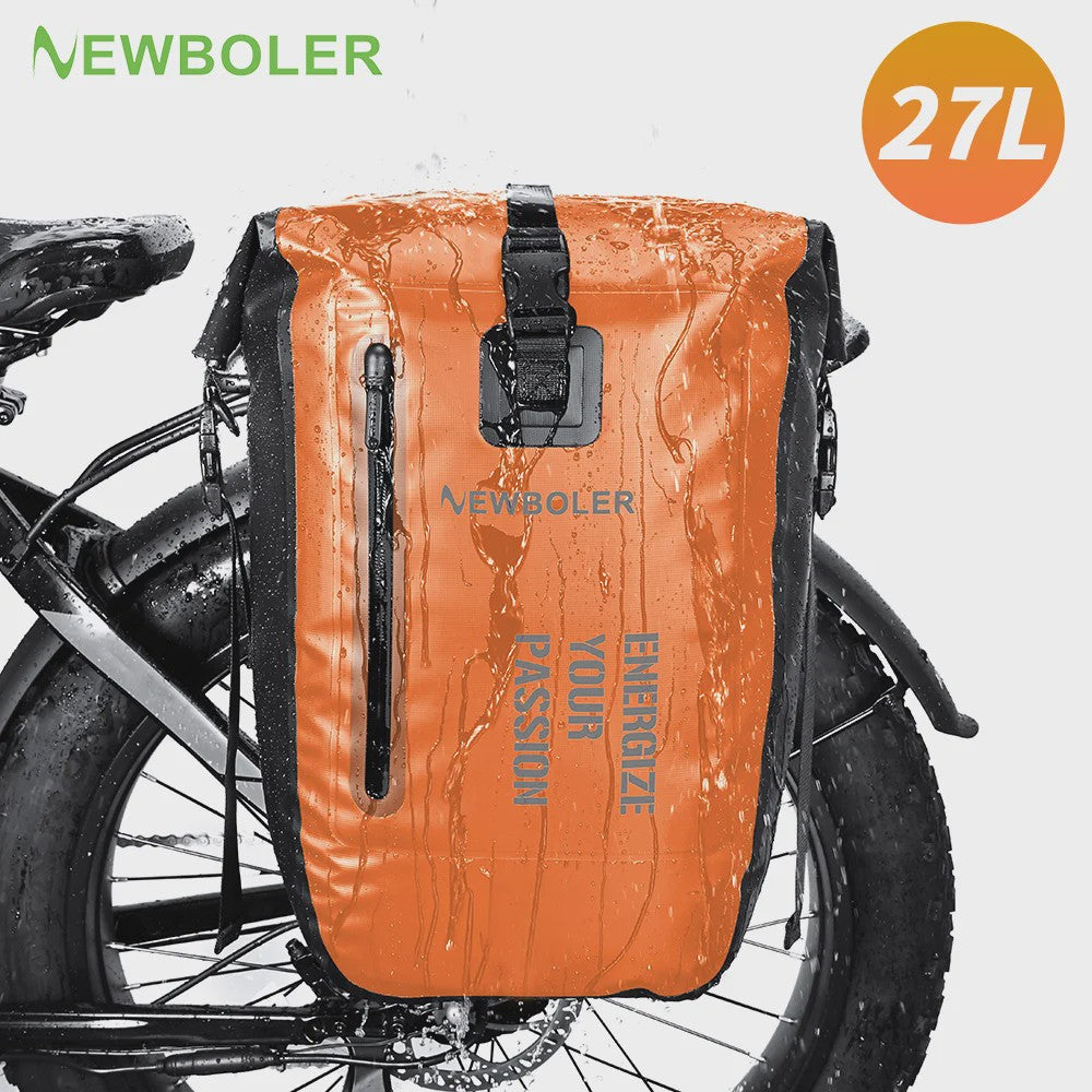 Waterdichte Fietstas 27L Achterdrager