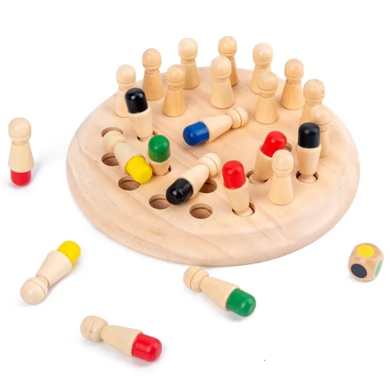 Montessori Memory Master houten geheugenspel