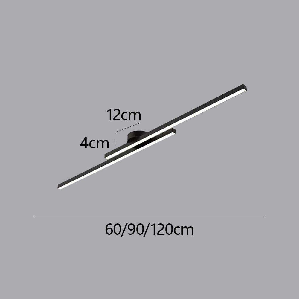 Langwerpige LED Plafondlamp