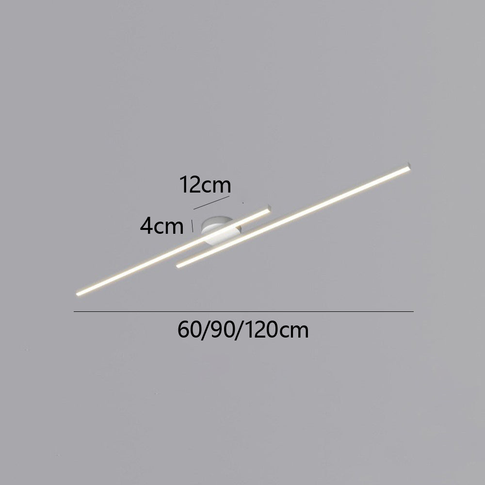 Langwerpige LED Plafondlamp