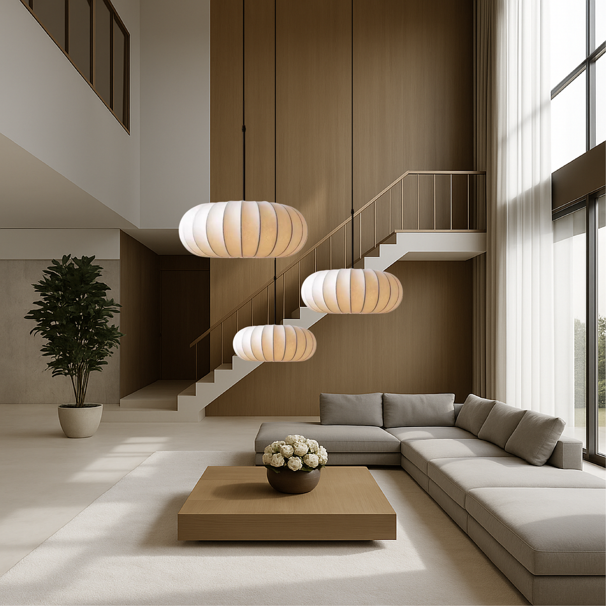 Verona zijden hanglamp
