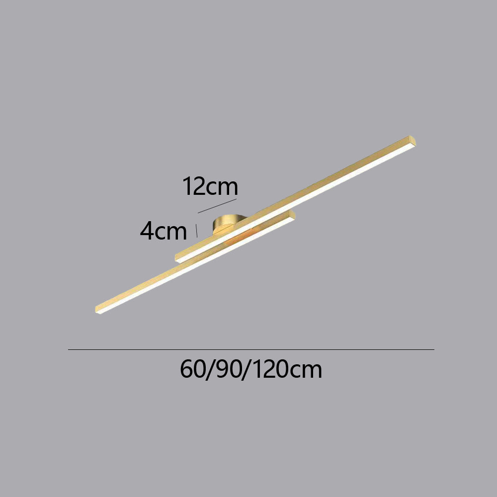Langwerpige LED Plafondlamp