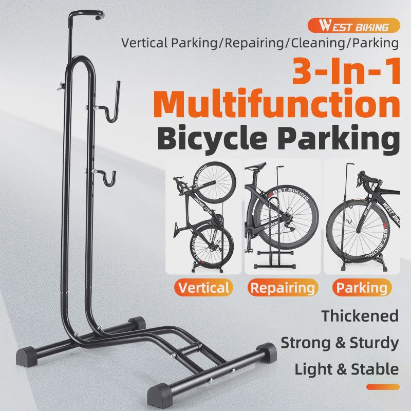 3-in-1 Multifunctioneel Fietsenrek