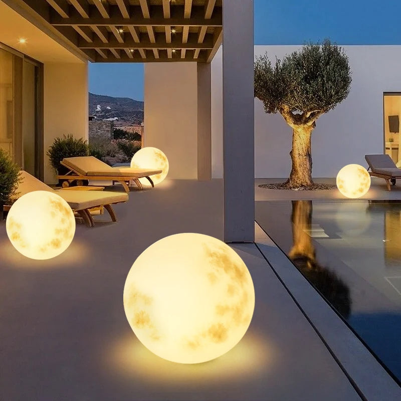 MoonGlow oplaadbare tuinlamp