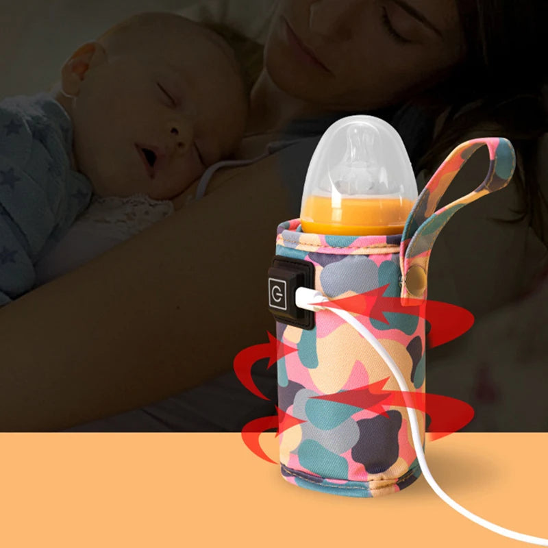 Draagbare Babyflessenwarmer