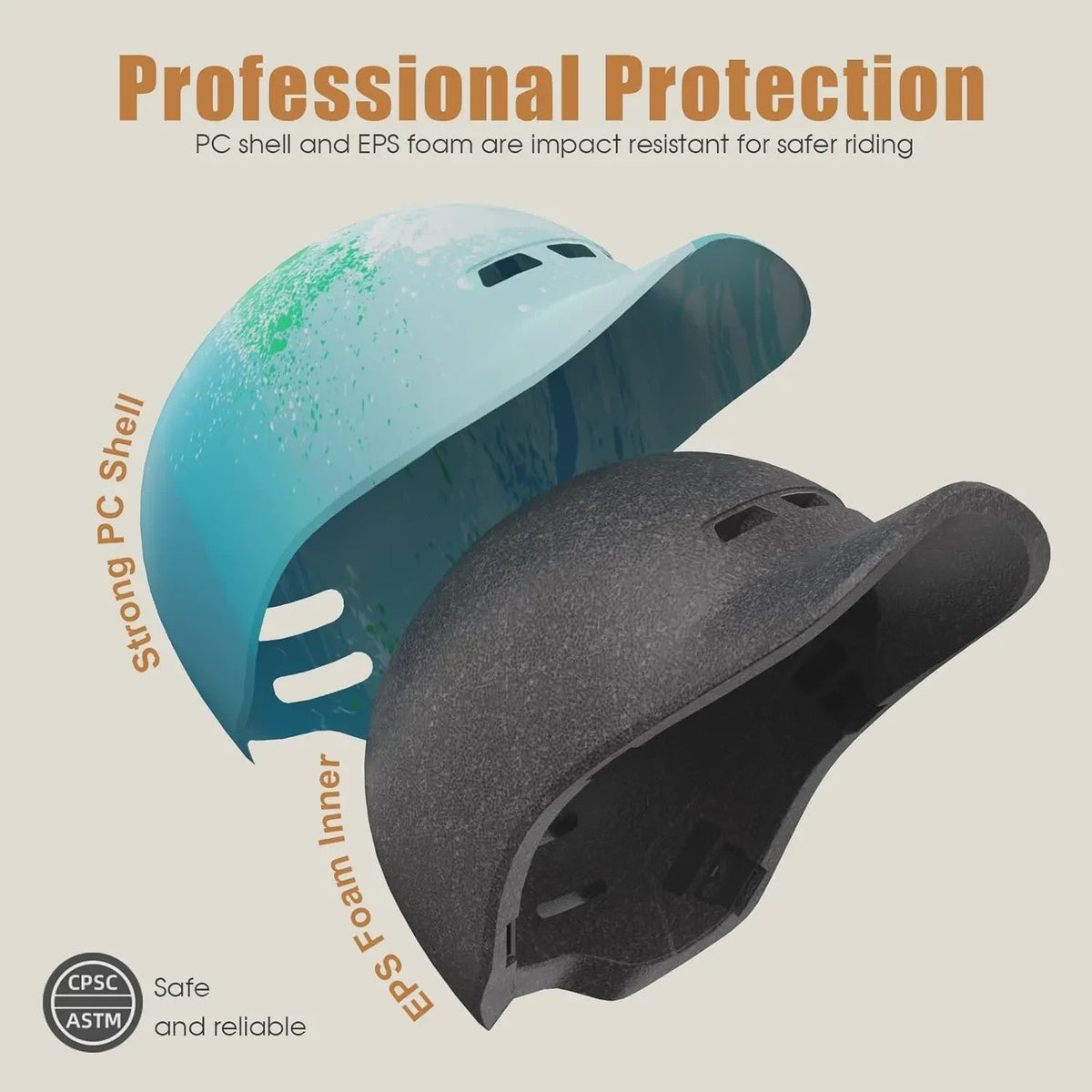 Baseball Cap Fietshelm Verstelbaar