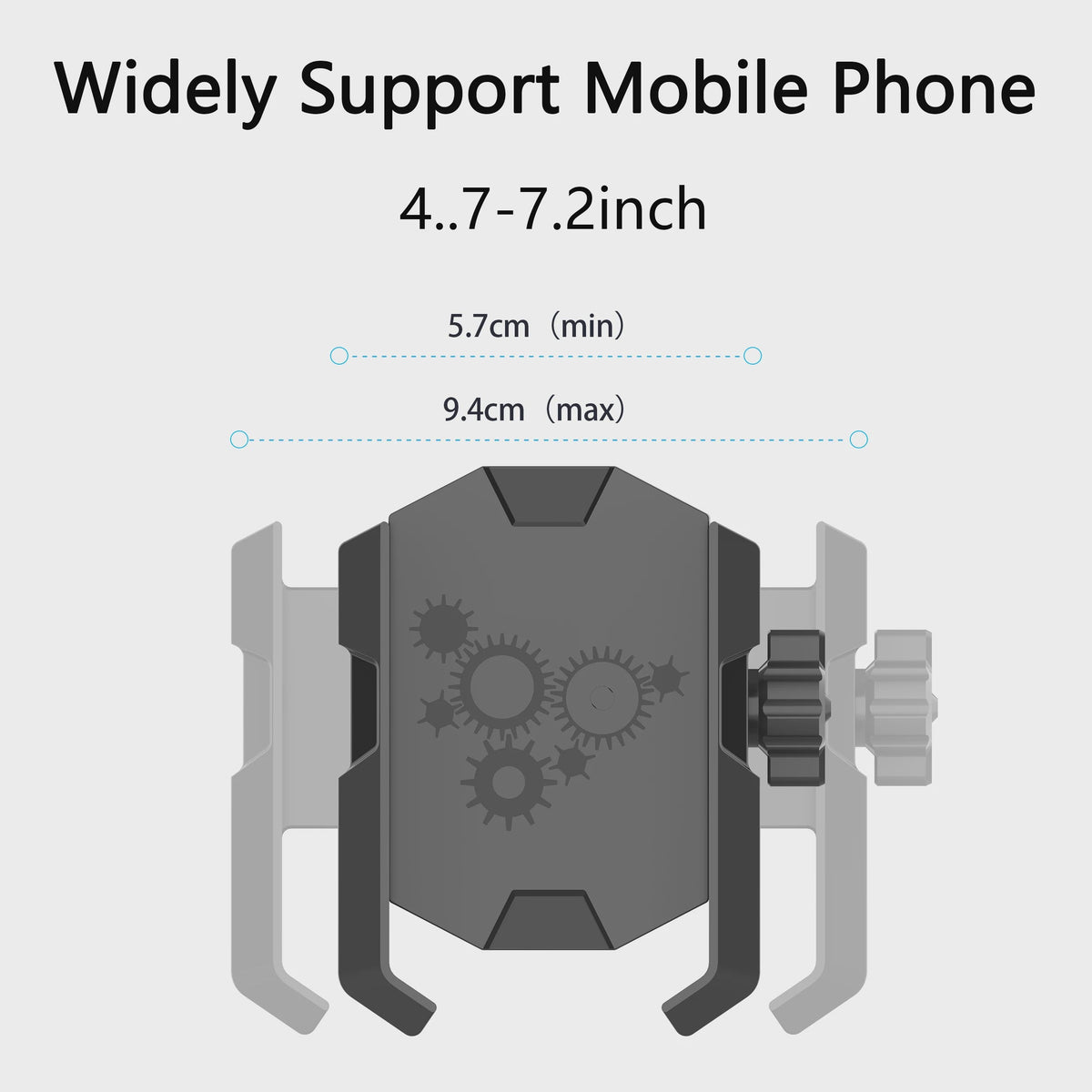 SuperClamp universele telefoonhouder