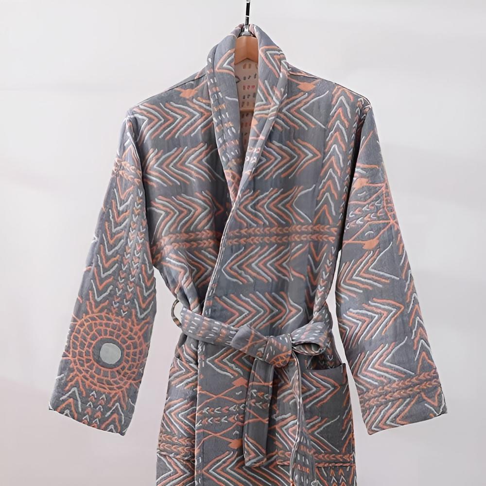 Luxe Zachte Katoenmix Badjas