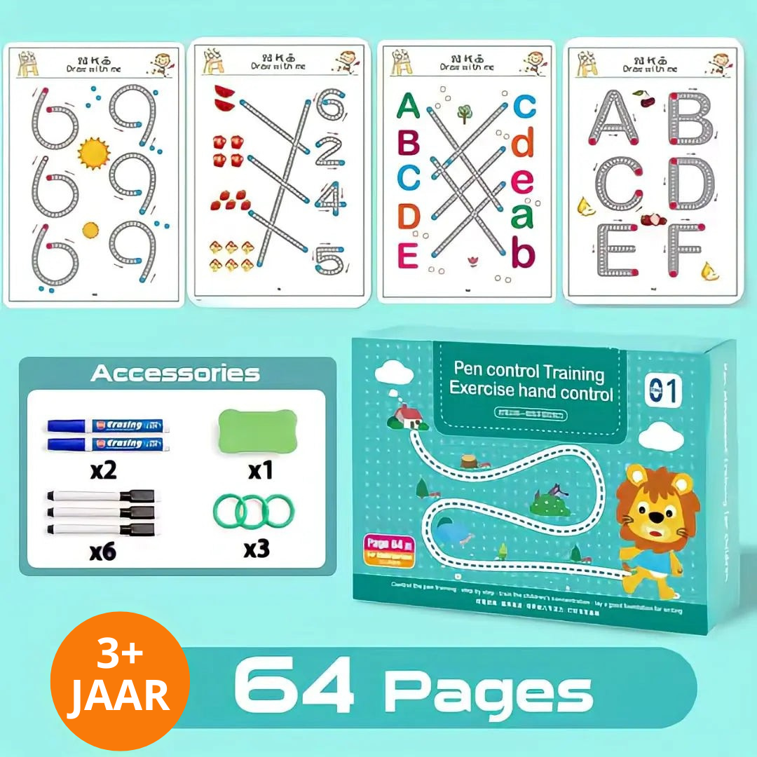 Herbruikbaar Schrijfboek Oefenboek