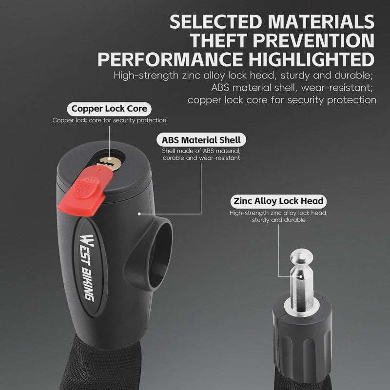Anti-Diefstal Fietsketting Slot