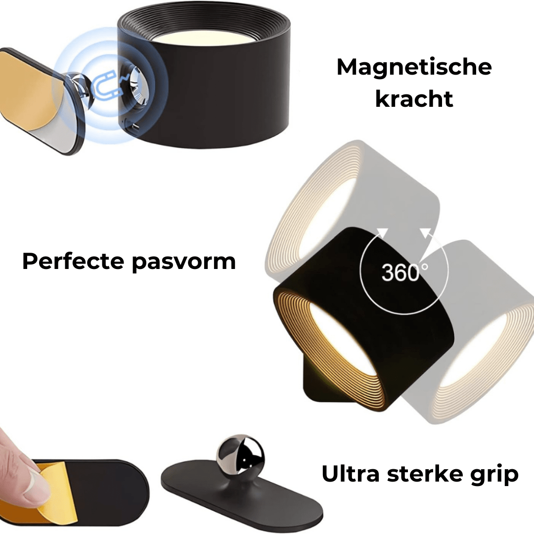 LumaSphere draadloze wandlamp