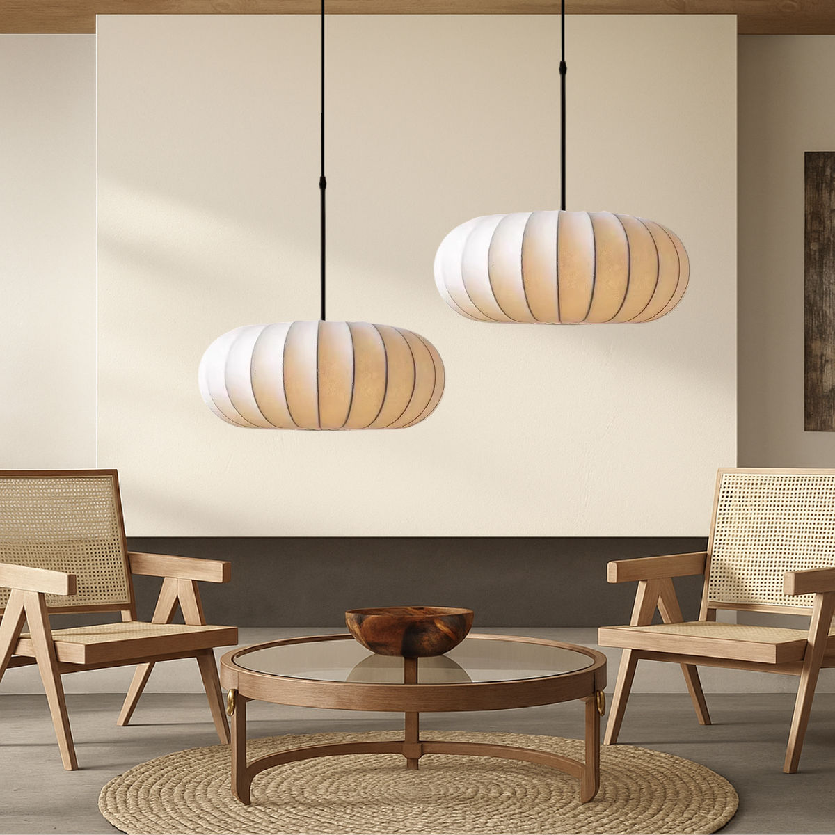 Verona zijden hanglamp