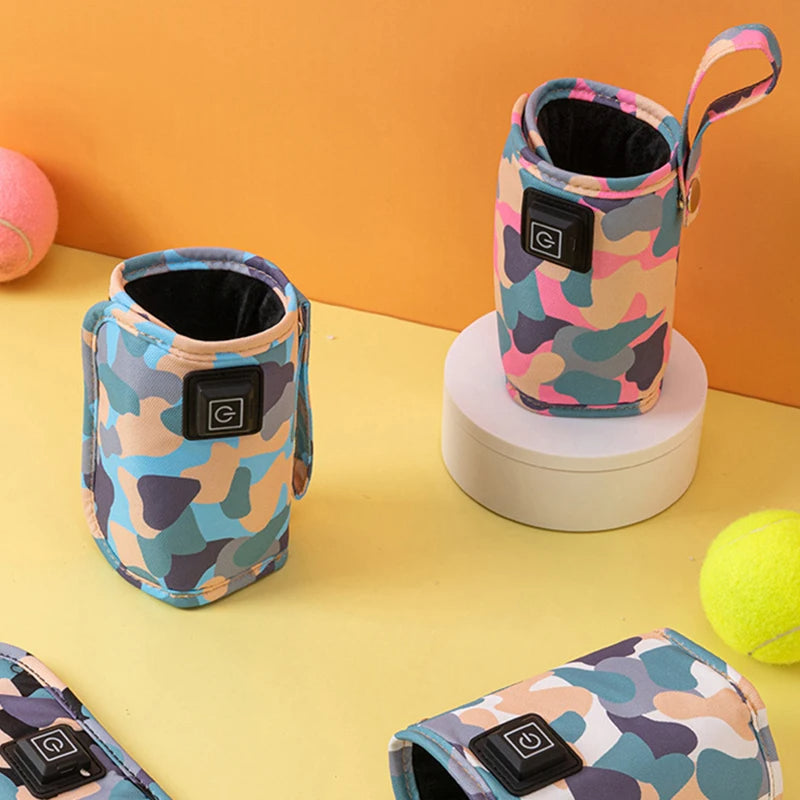 Draagbare USB-babyflessenwarmer
