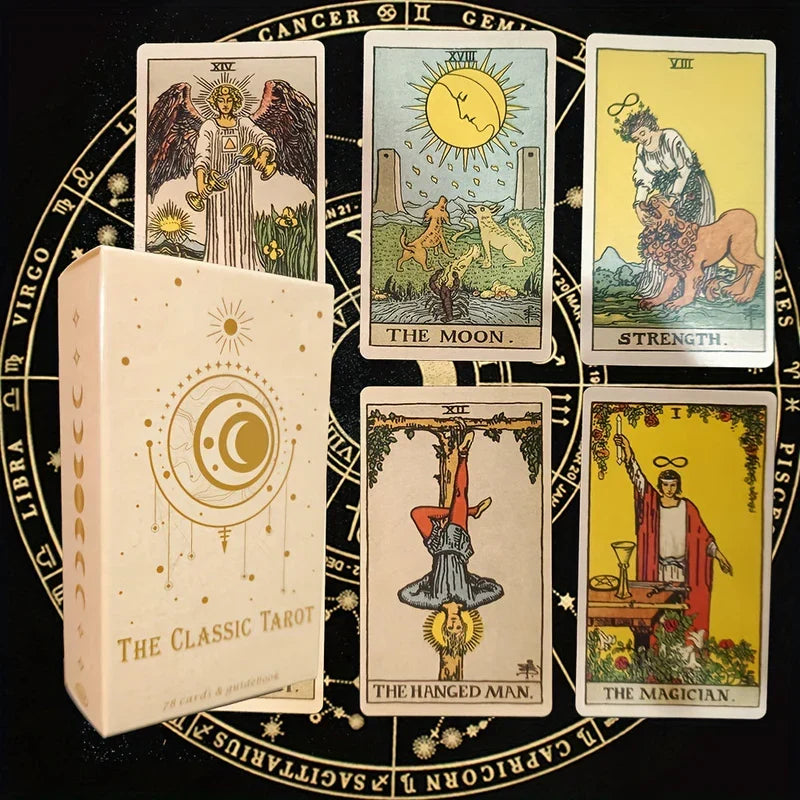 Traditionele tarot kaartenset 78-delig