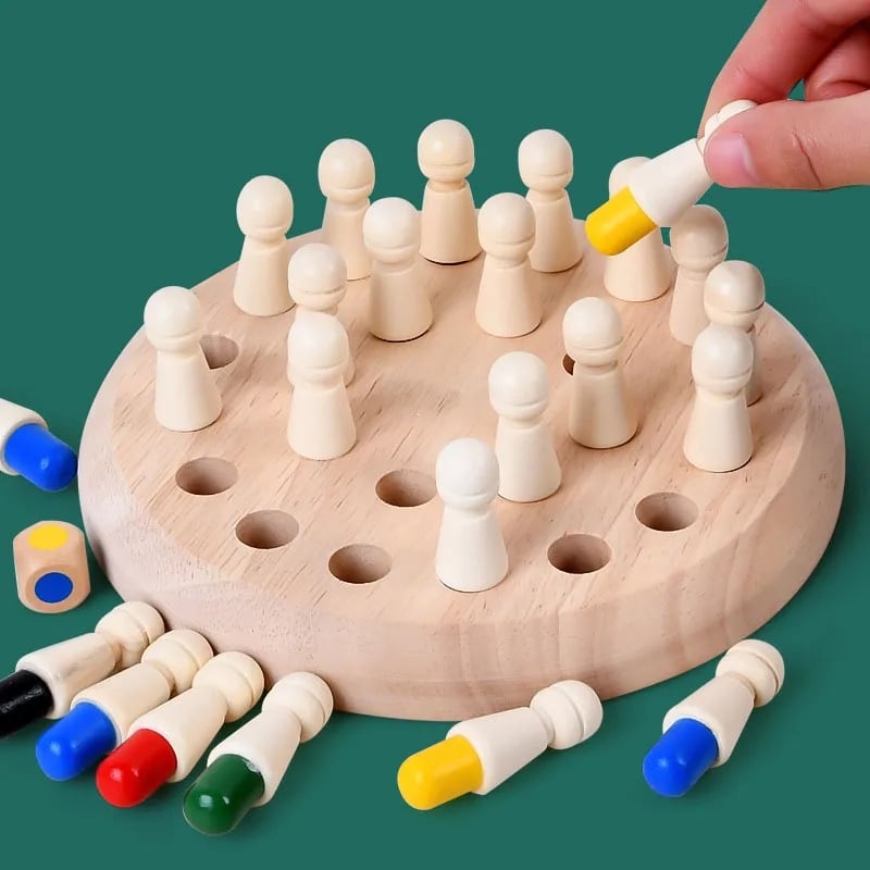Montessori Memory Master houten geheugenspel