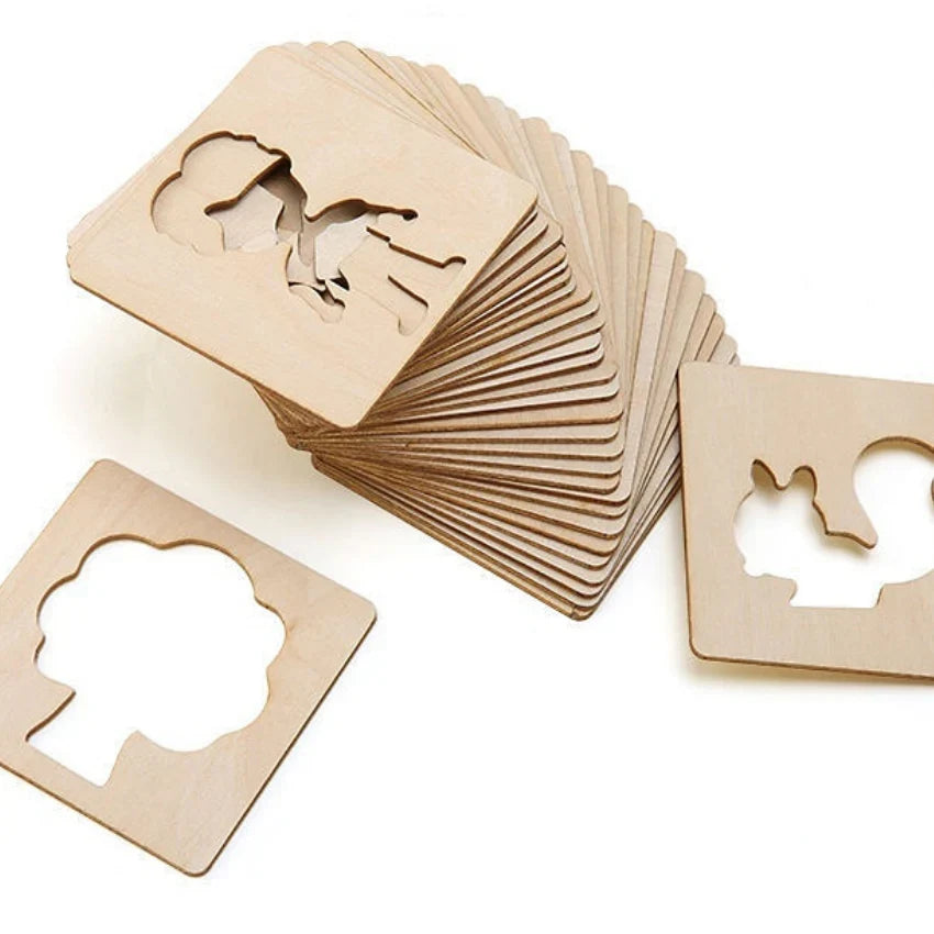 Creatieve Tekensjablonen Stencilset (20 Stuks)