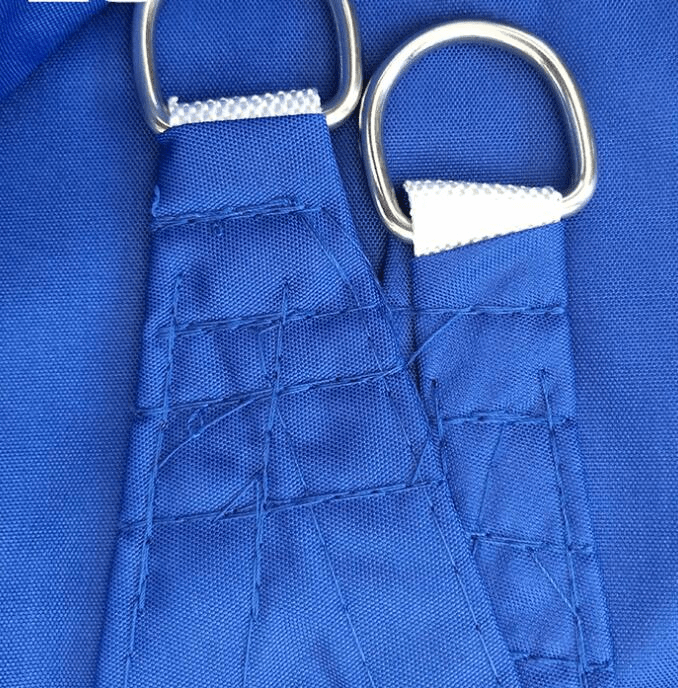 Rechthoekig schaduwdoek voor tuin en terras