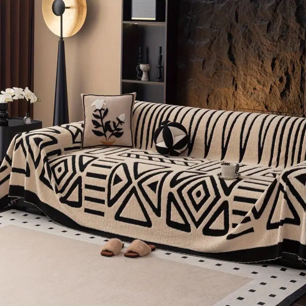 Antislip Jacquard Bankcover