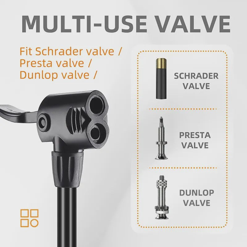 ProTrack 160PSI draagbare fietspomp