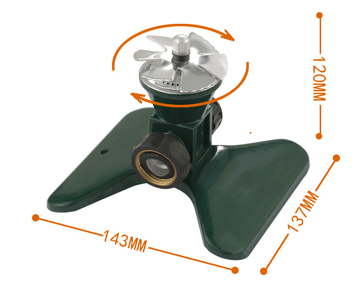 HydroSpin 360 roterende tuinsproeier