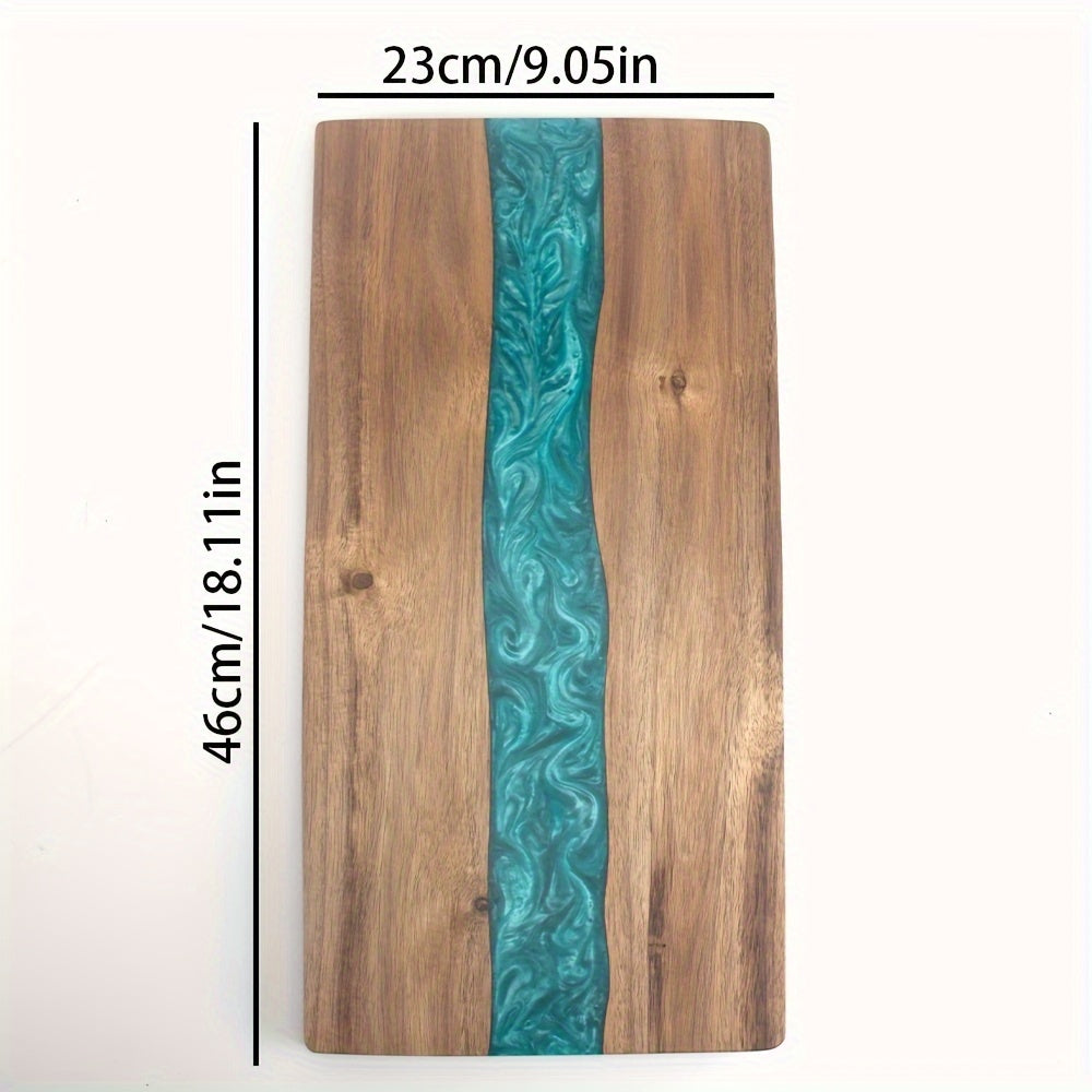 Acaciahouten Snijplank Met Resinaccent