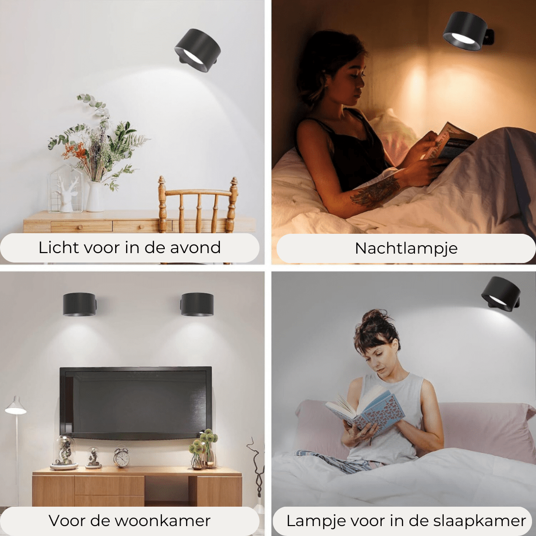 LumaSphere draadloze wandlamp
