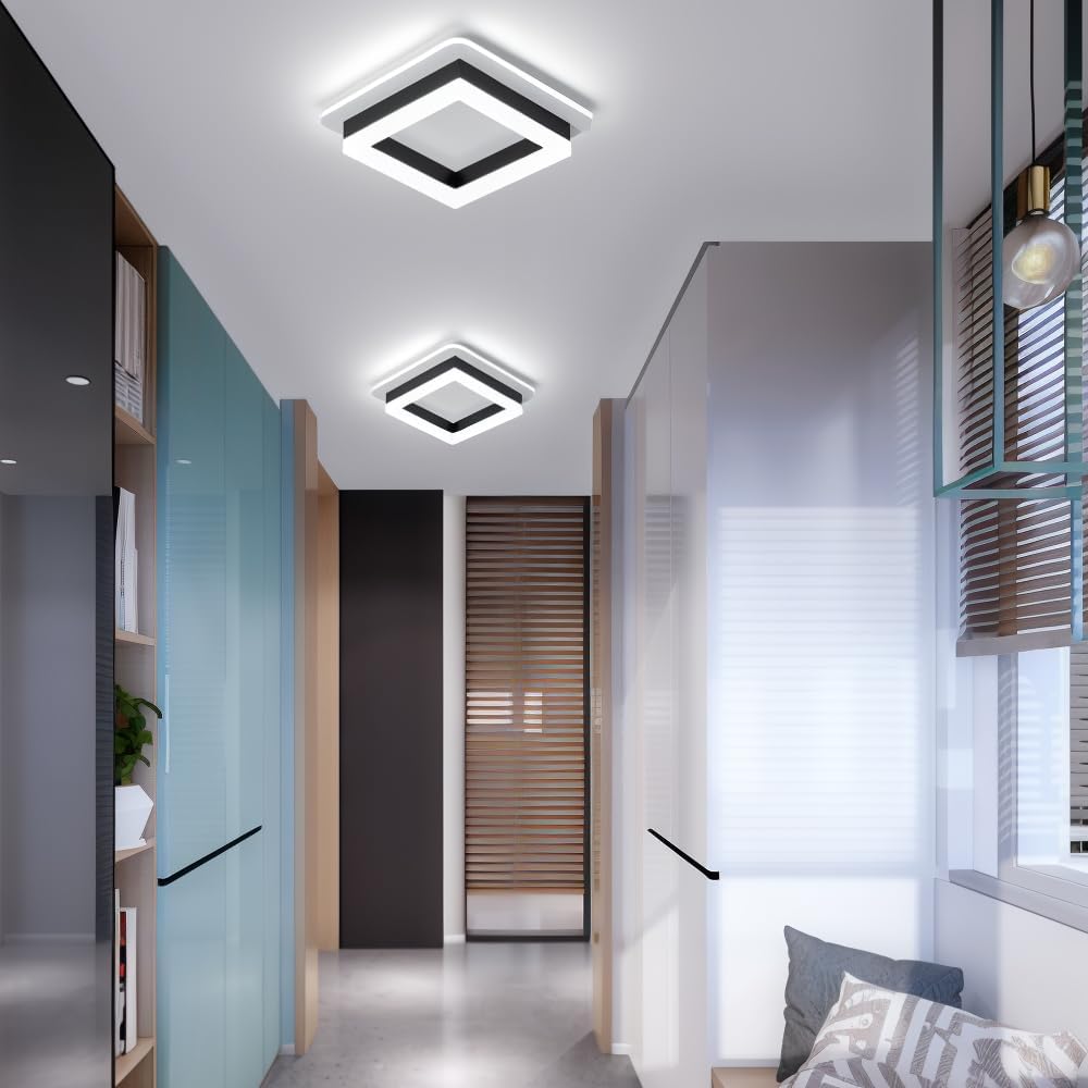 Vierkante LED Plafondlamp