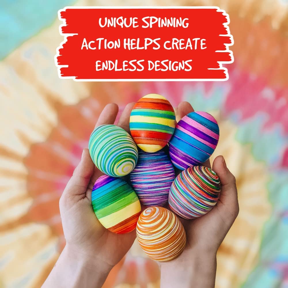 EggSpin draaiende paasei versier kit