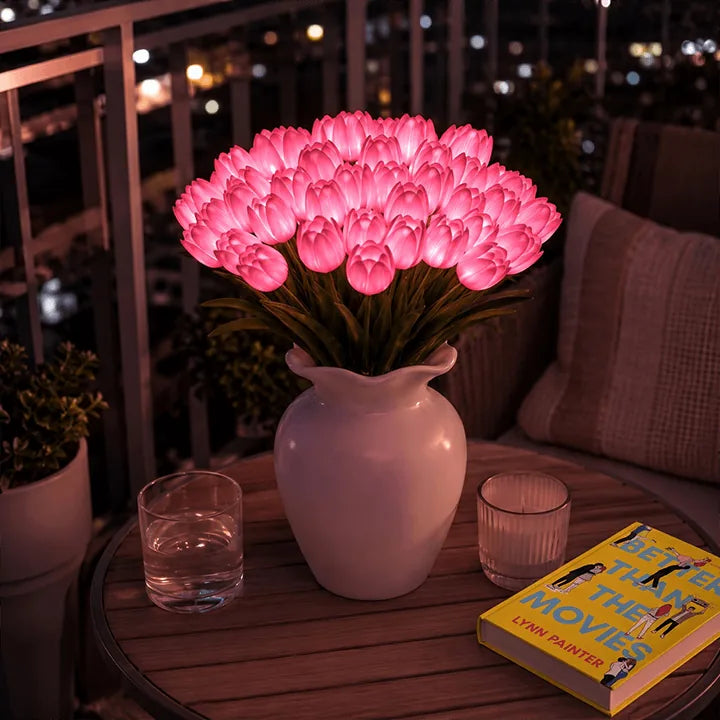 LED Tulpenboeket Sfeerlamp