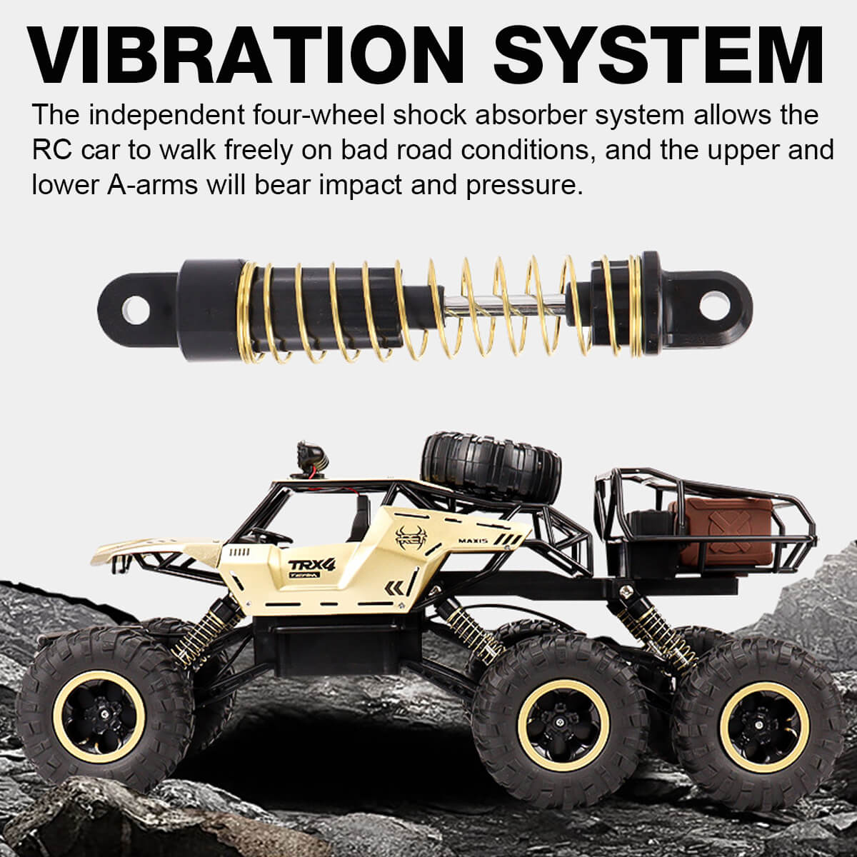 6WD RC Monstertruck