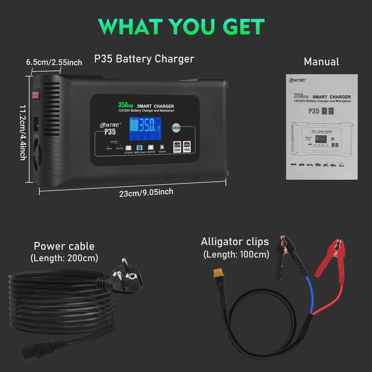 PowerCharge 35A slimme acculader