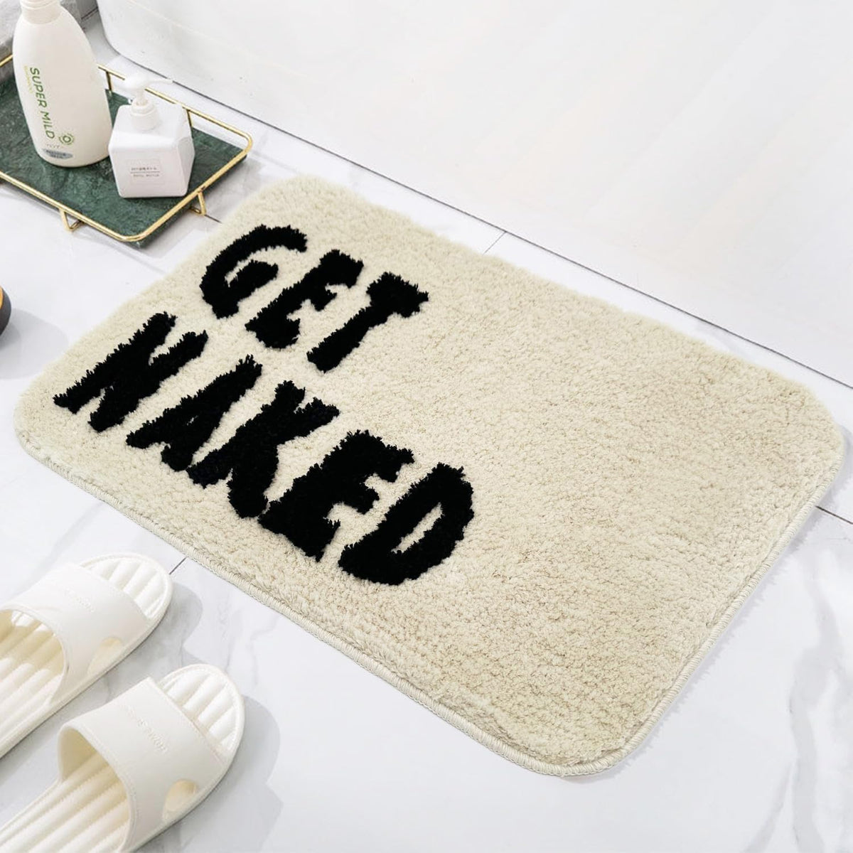 Superzachte antislip badmat