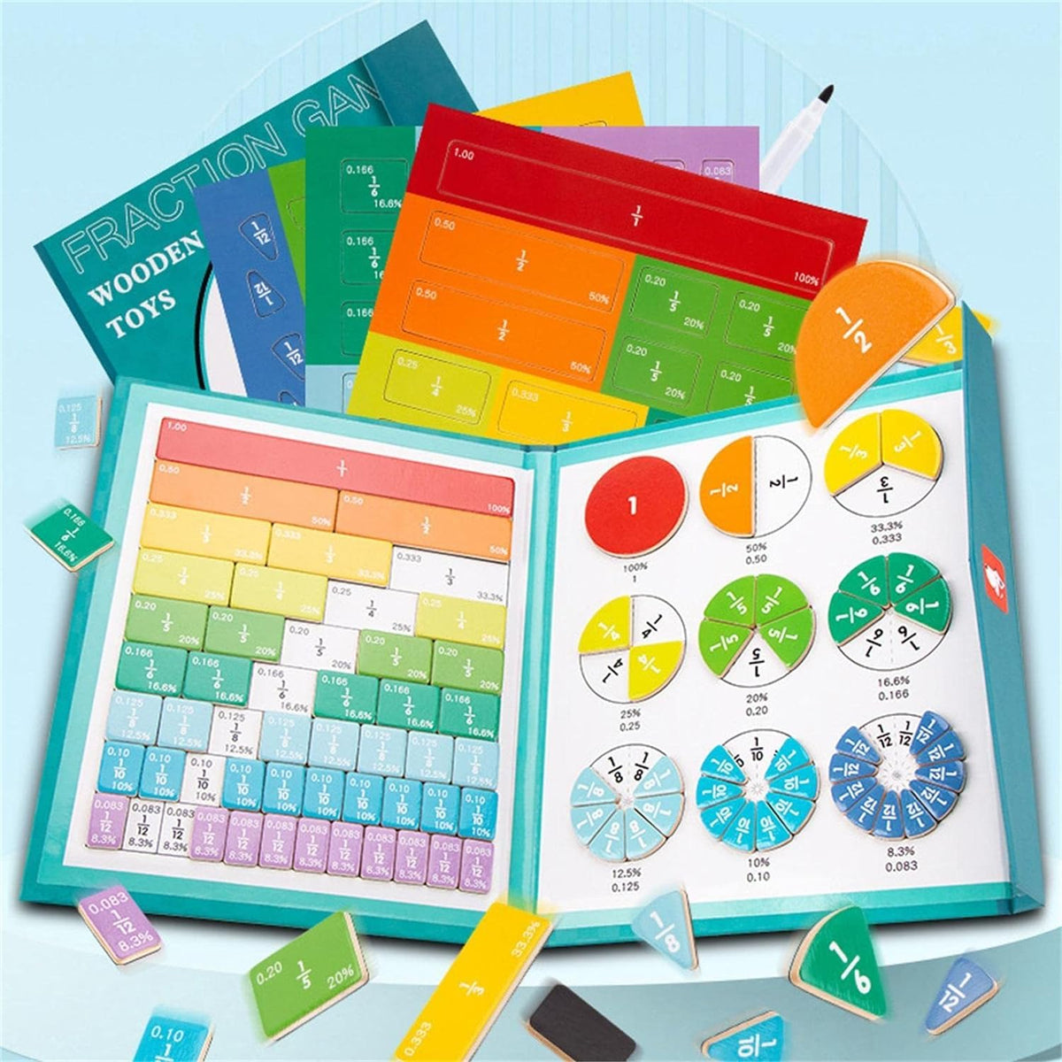 Magnetisch Breuken Puzzelboek
