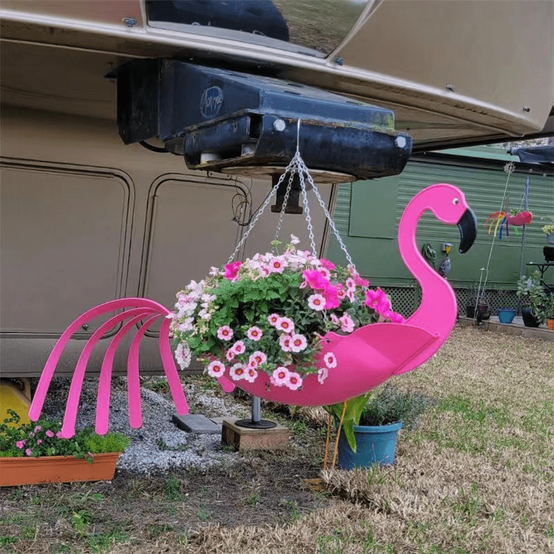 Hangende plantenschaal in vogeldesign