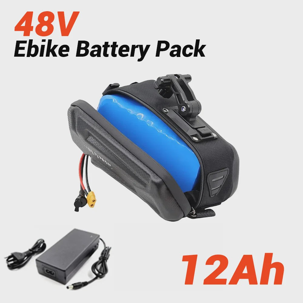 Waterproof E-bike Batterij Pack Li-ion met 2A Snellader